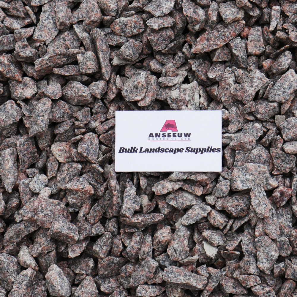 Anseeuw Bros 3/4" Purple Granite available for pickup or delivery to Winnipeg and Southern Manitoba